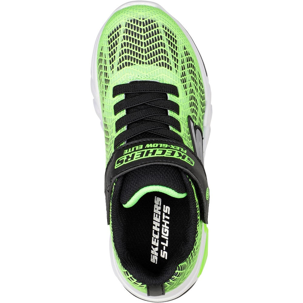 Boys' Skechers Flex-Glow Elite Vorlo Infant Trainers