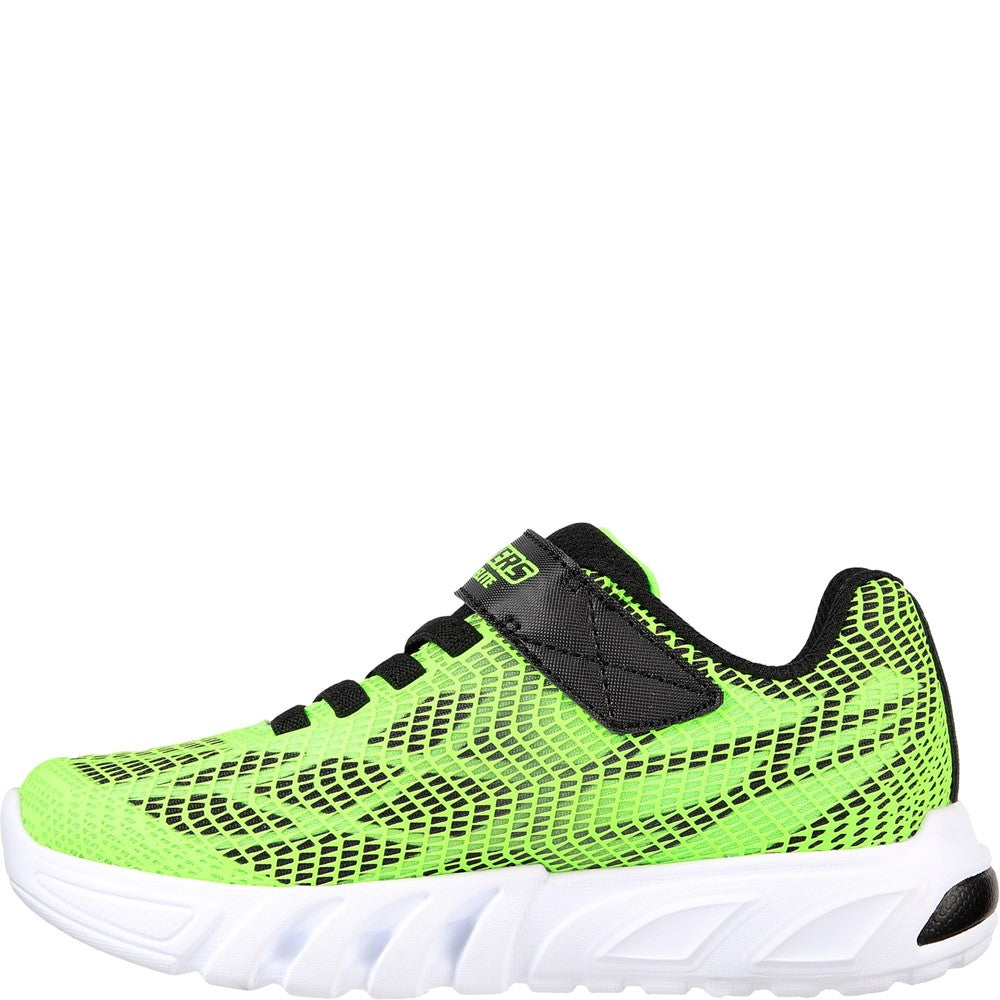 Boys' Skechers Flex-Glow Elite Vorlo Infant Trainers