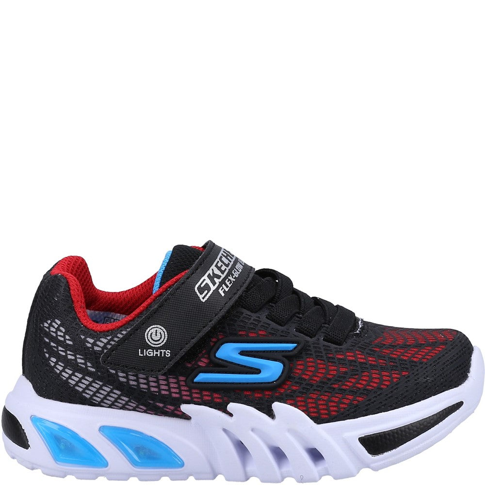 Boys' Skechers Flex-Glow Elite Vorlo Infant Trainers