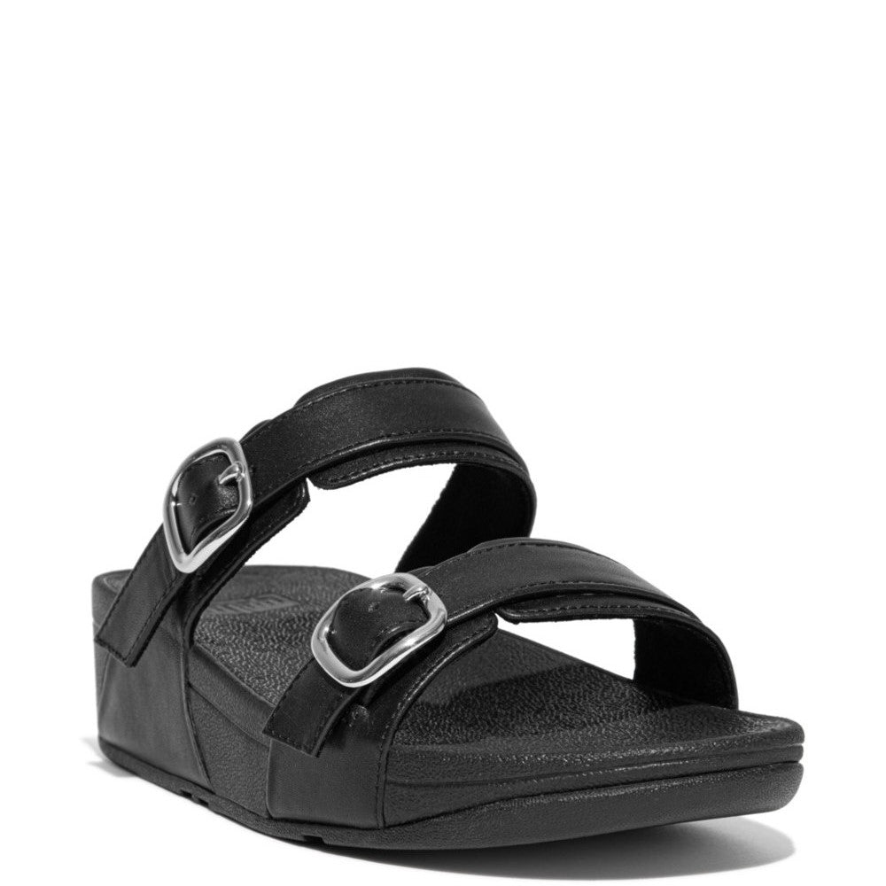 Women's Fitflop Lulu Adjustable Leather Slides