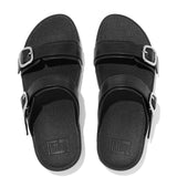 Women's Fitflop Lulu Adjustable Leather Slides