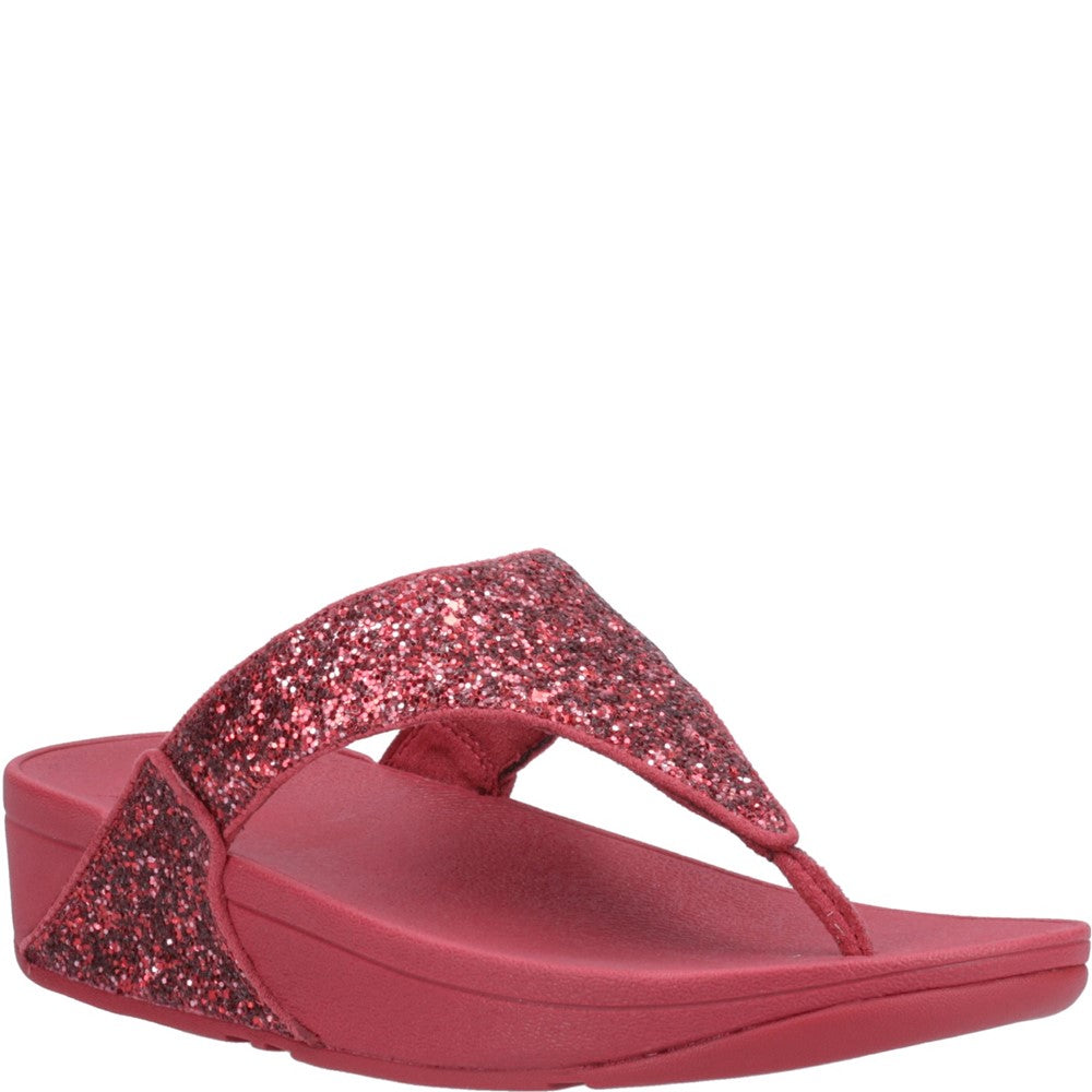 Women's Fitflop Lulu Glitter Toe-Post Sandals