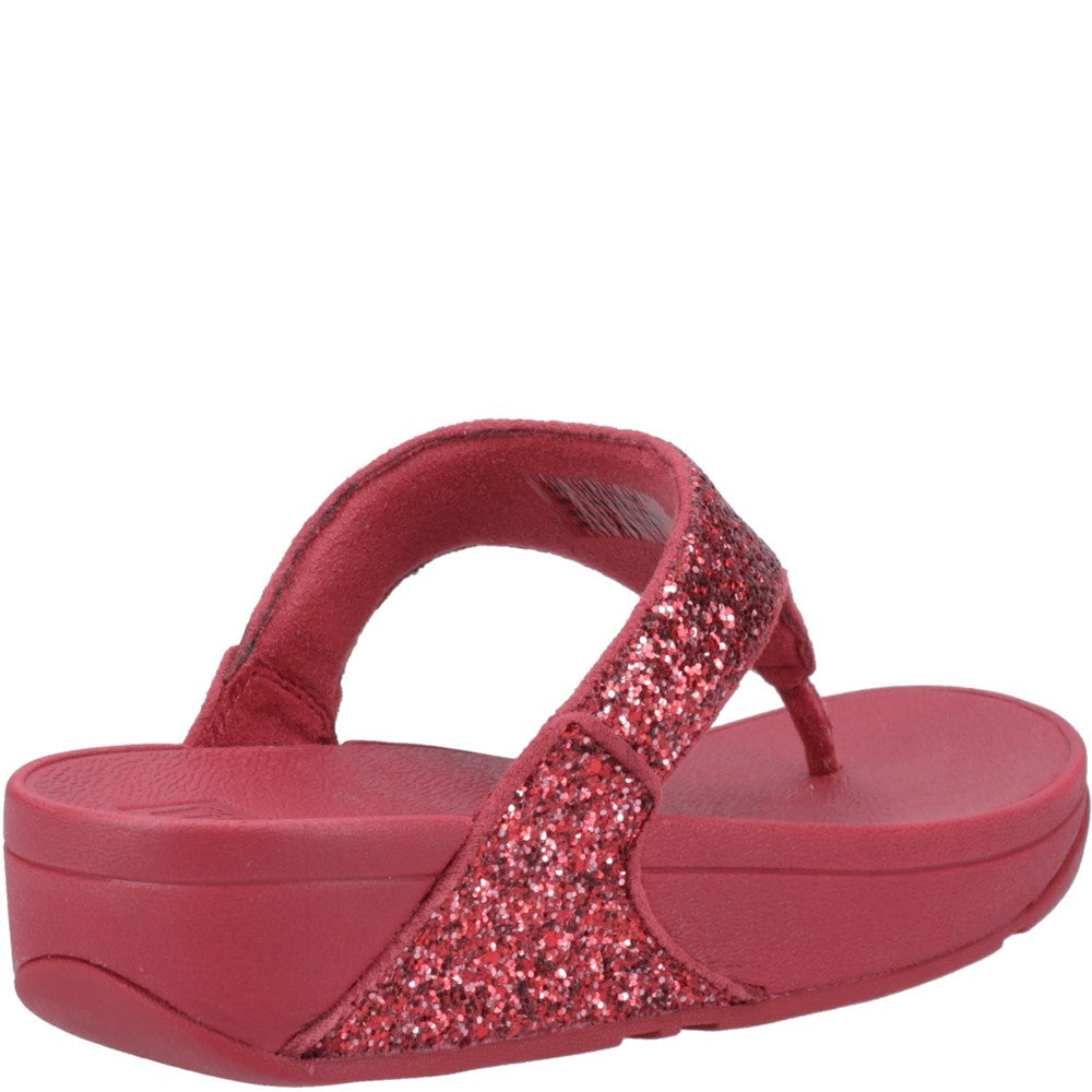 Women's Fitflop Lulu Glitter Toe-Post Sandals