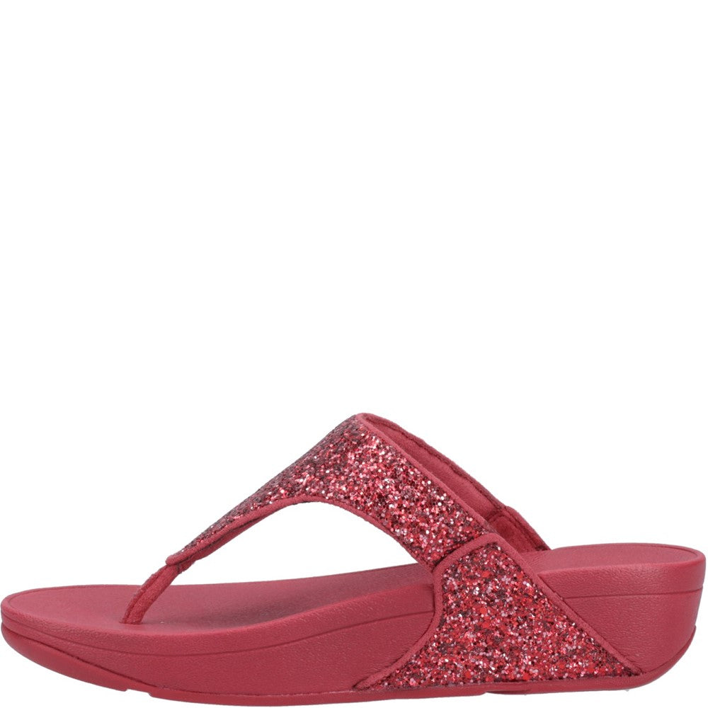 Women's Fitflop Lulu Glitter Toe-Post Sandals