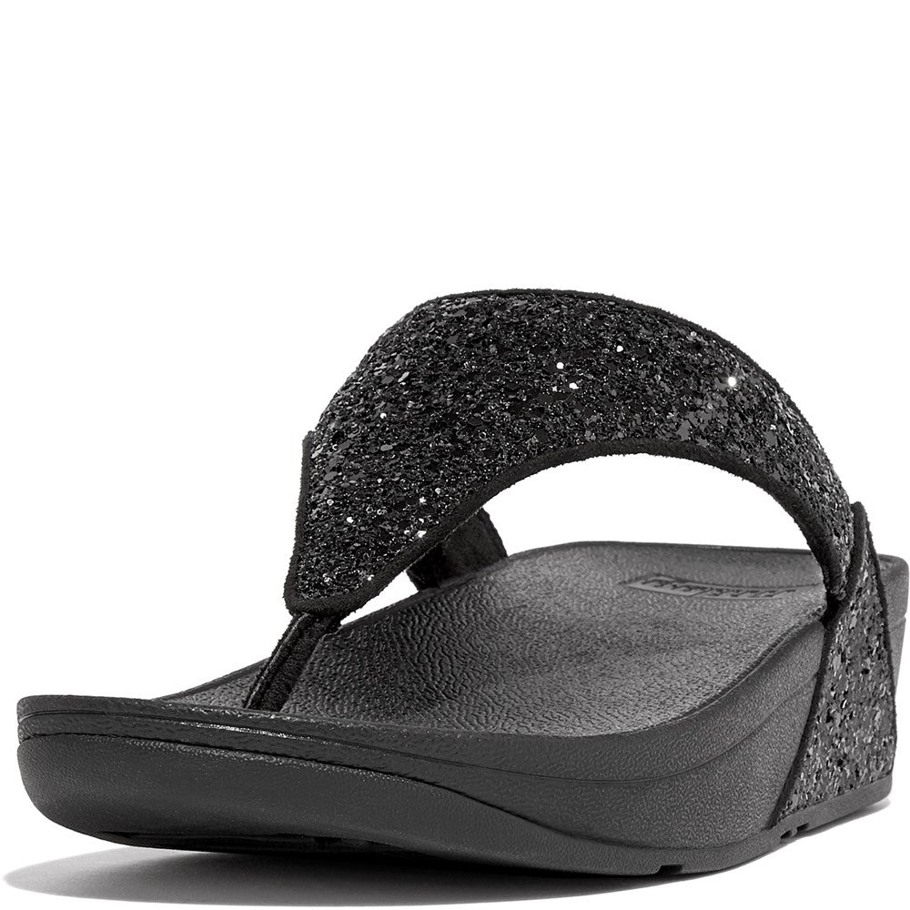 Women's Fitflop Lulu Glitter Toe-Post Sandals