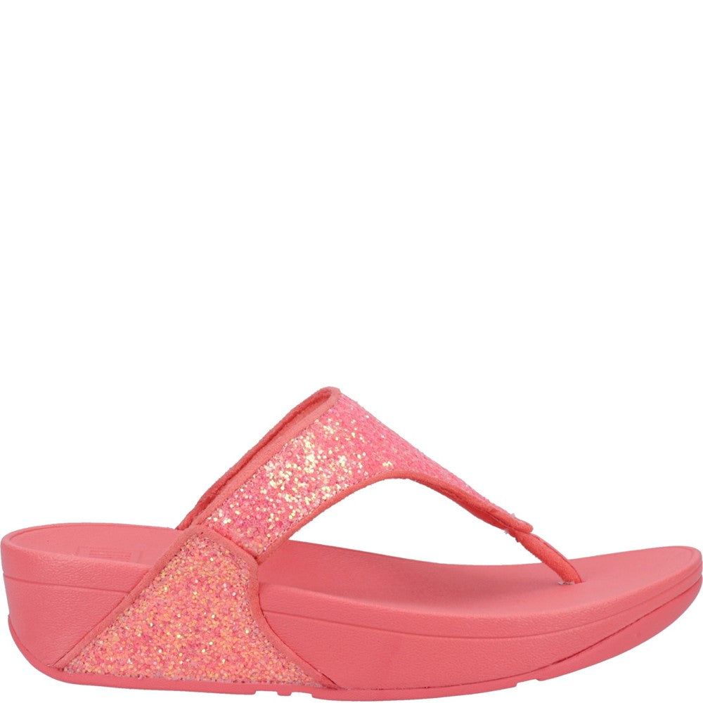 Women's Fitflop Lulu Glitter Toe-Post Sandals