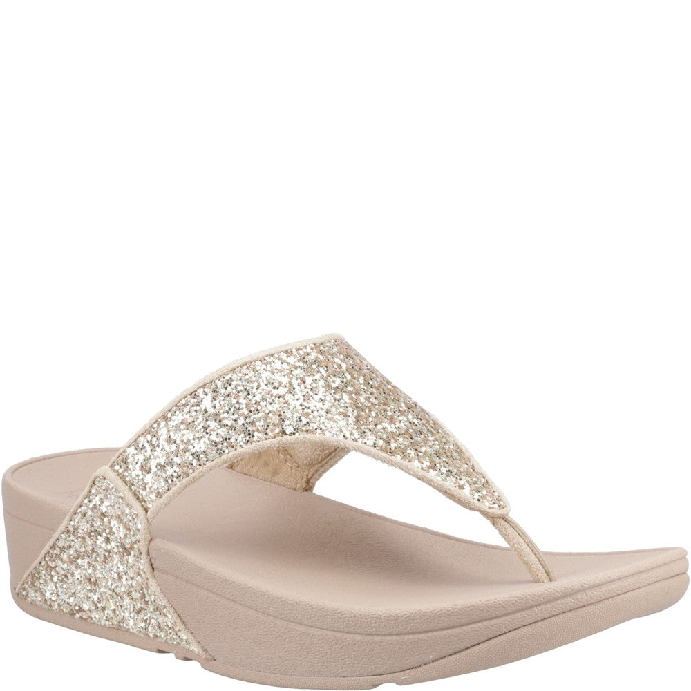 Women's Fitflop Lulu Glitter Toe-Post Sandals