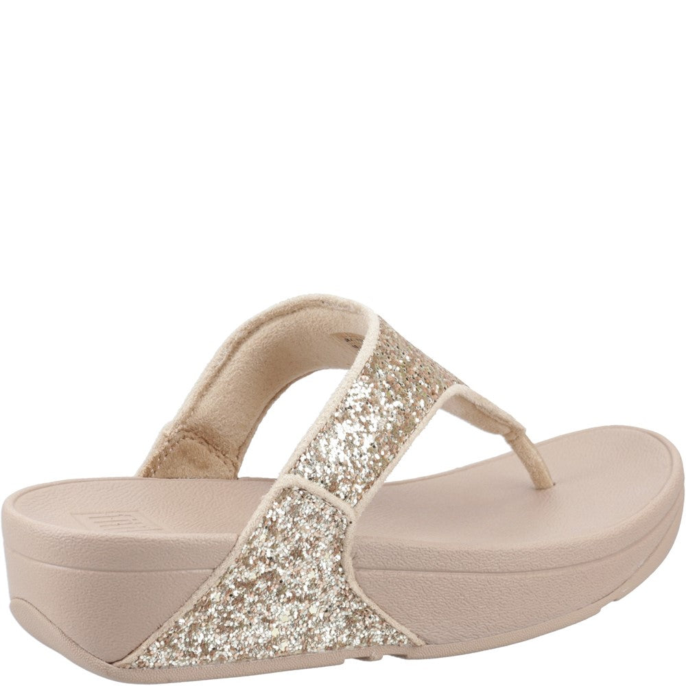 Women's Fitflop Lulu Glitter Toe-Post Sandals