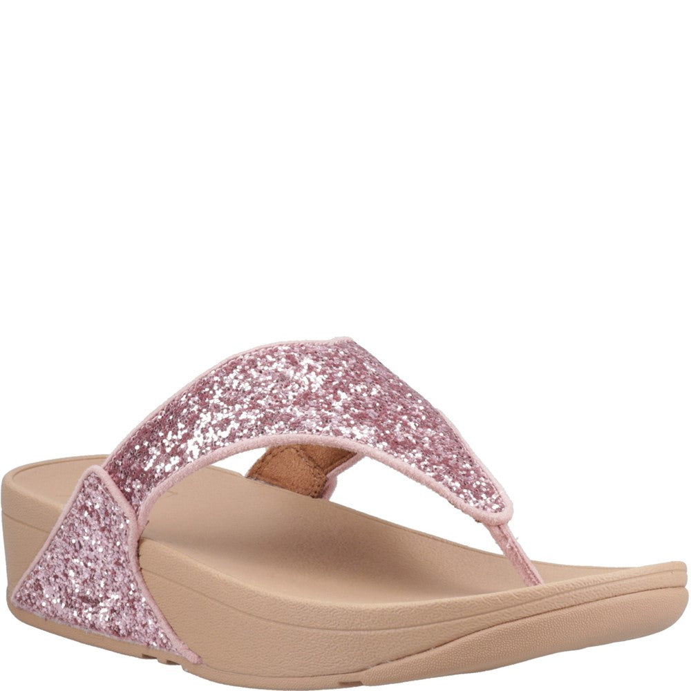 Women's Fitflop Lulu Glitter Toe-Post Sandals