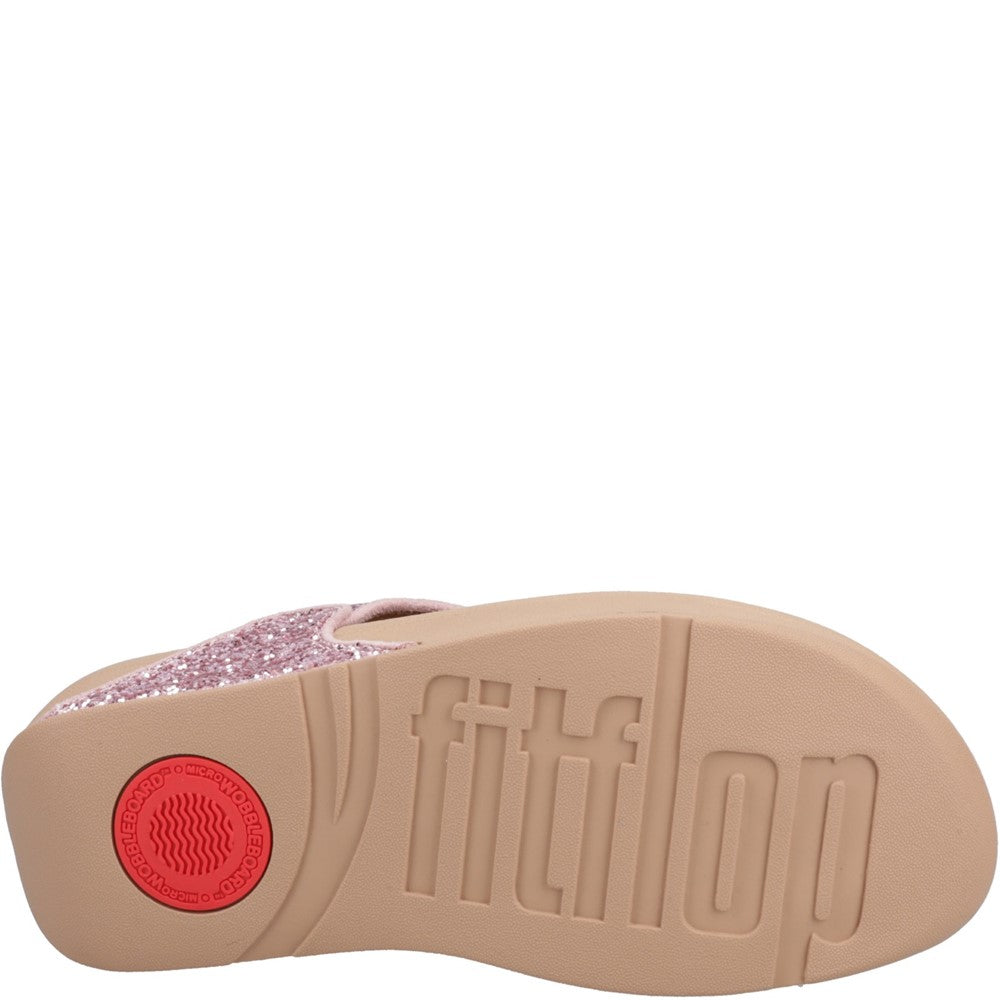 Women's Fitflop Lulu Glitter Toe-Post Sandals