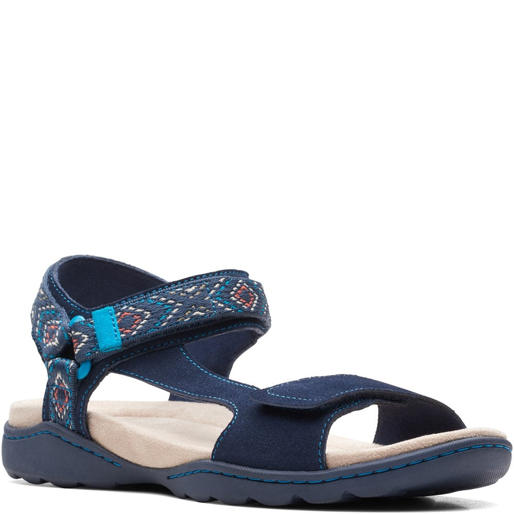 Women's Clarks Amanda Step Riptape Sandals