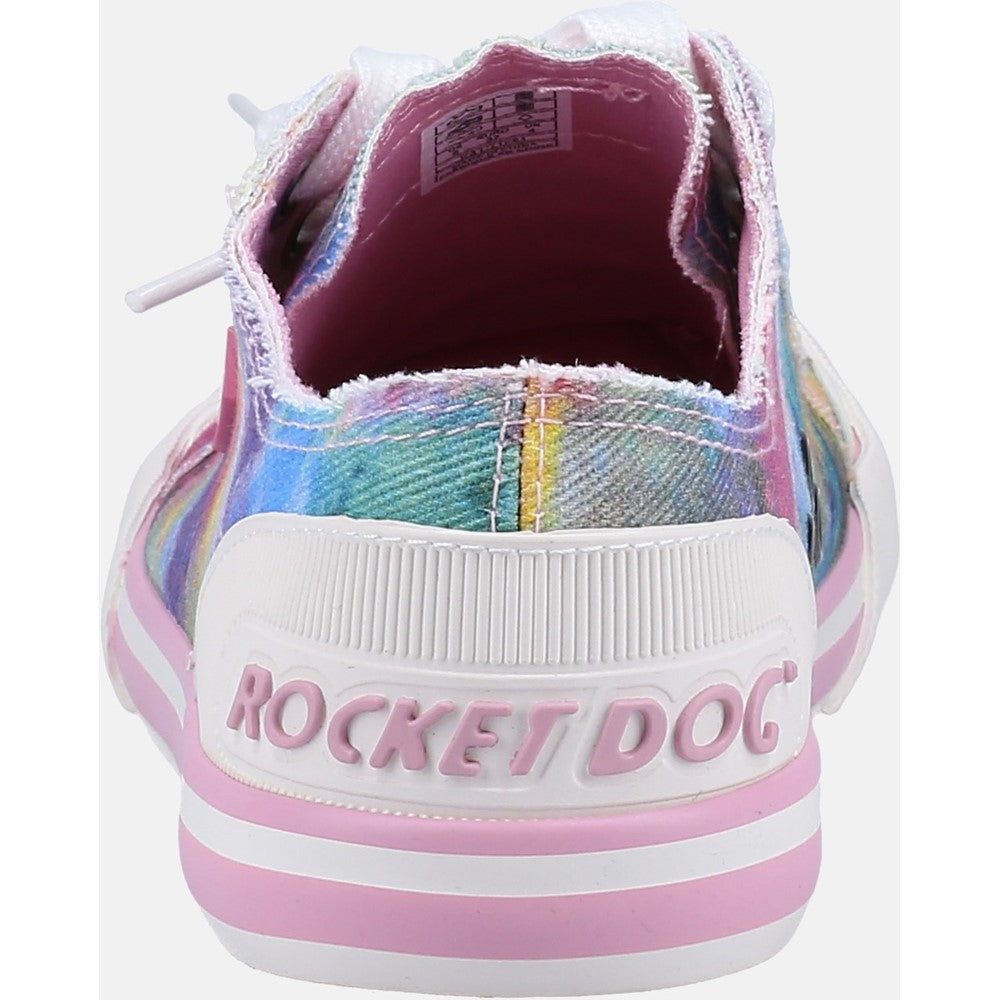 Women's Rocket Dog Jazzin Candy Tie Dye Lace Up Sneaker