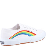 Women's Superga 2750 Rainbow Embroidery Trainer