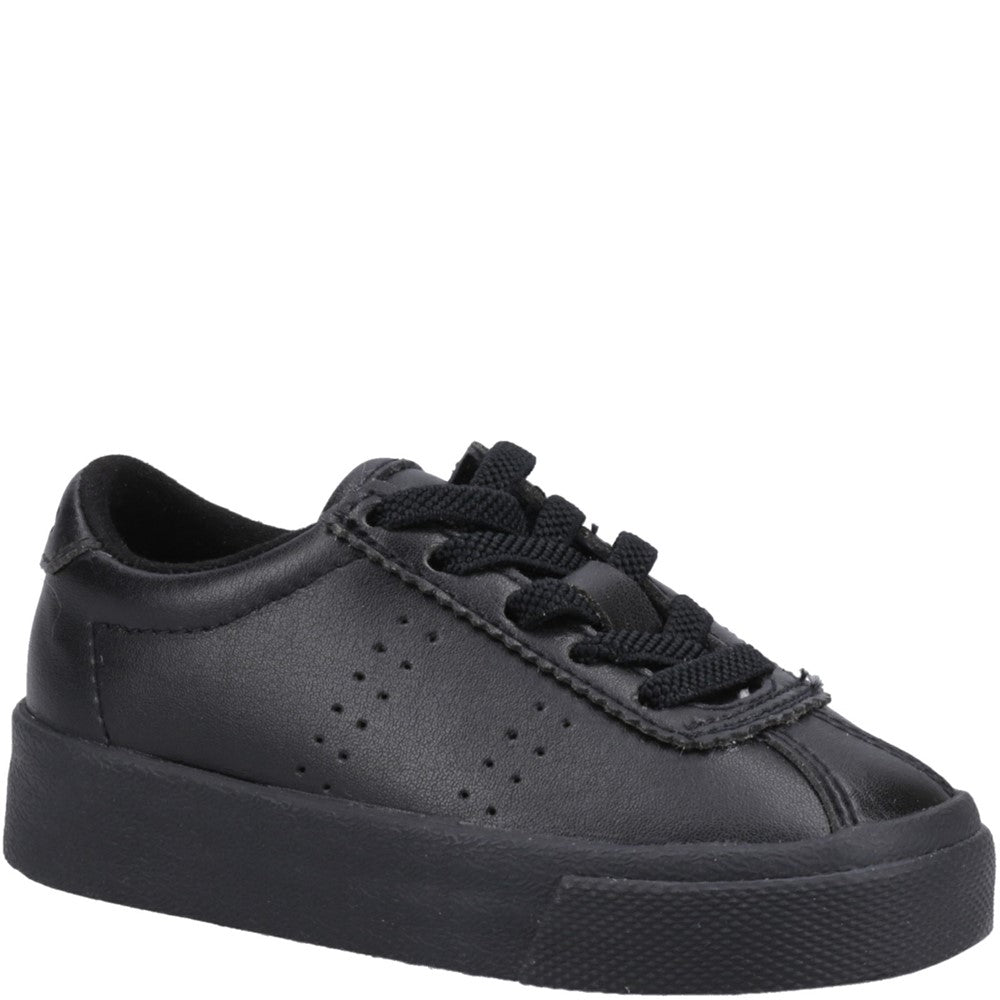 Kids' Superga 2843 Club S Vegan Leather Trainer