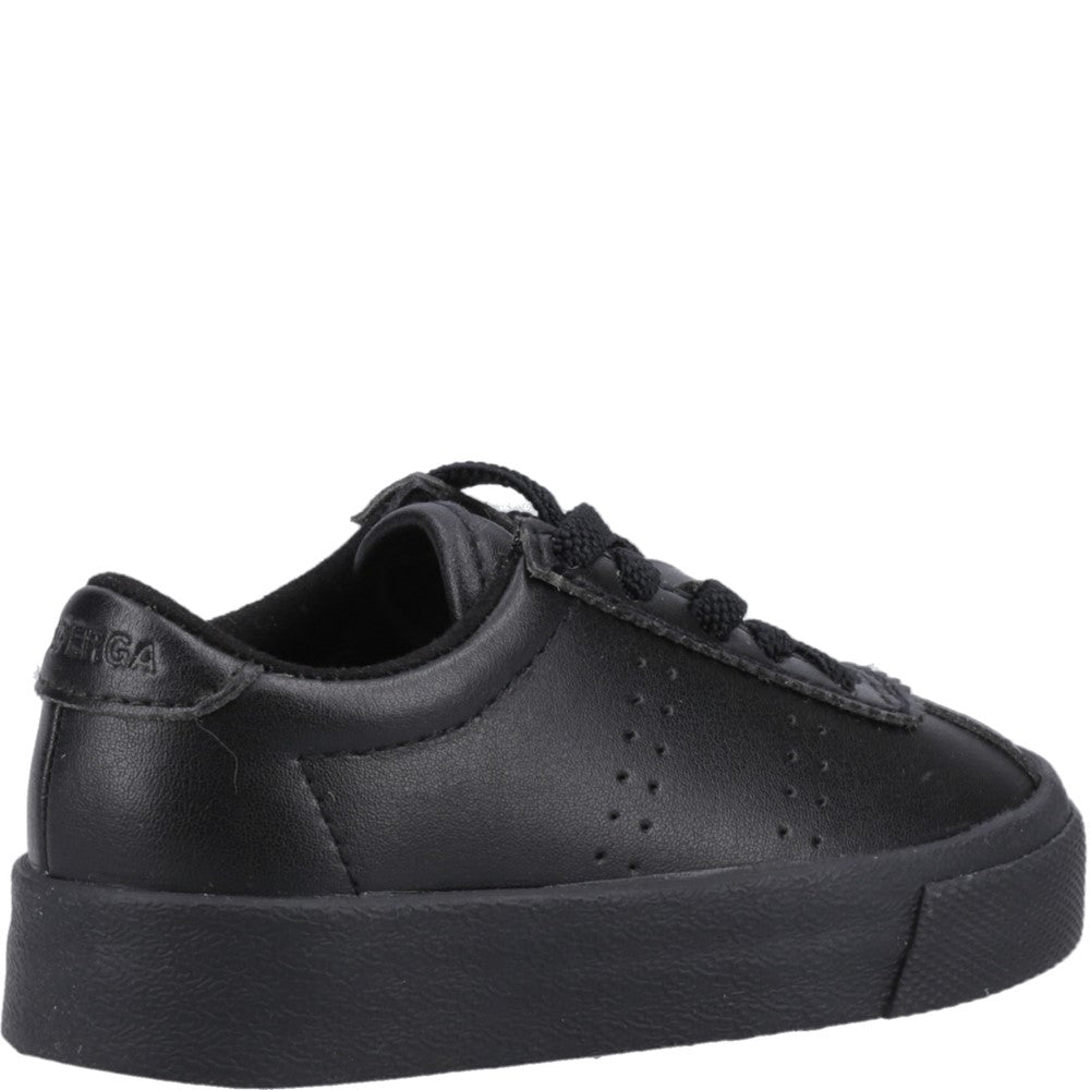 Kids' Superga 2843 Club S Vegan Leather Trainer