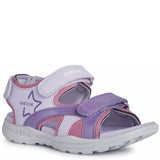 Girls' Geox Infant Vaniett Touch Fastening Sandals