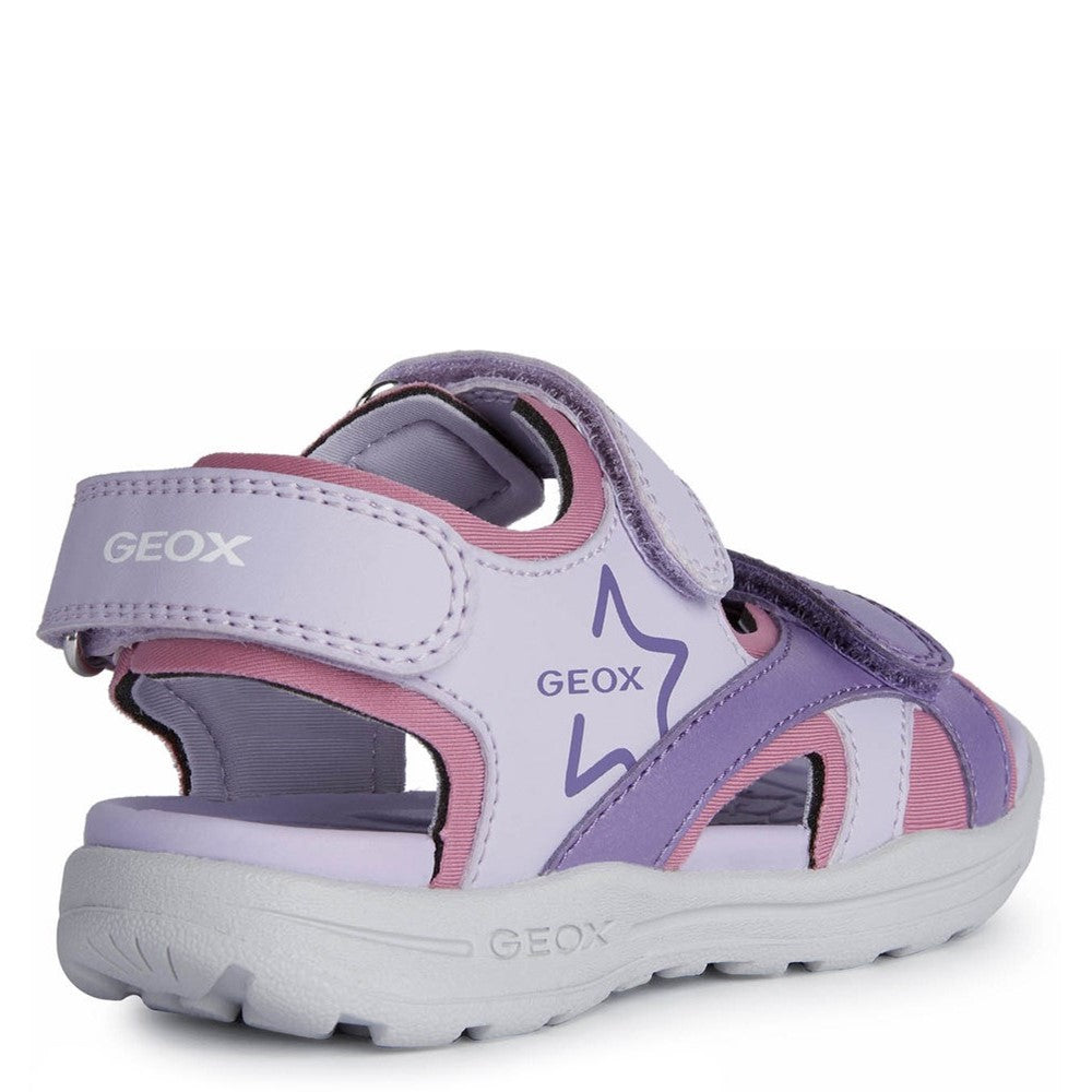 Girls' Geox Infant Vaniett Touch Fastening Sandals