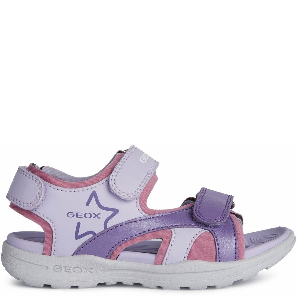 Girls' Geox Infant Vaniett Touch Fastening Sandals