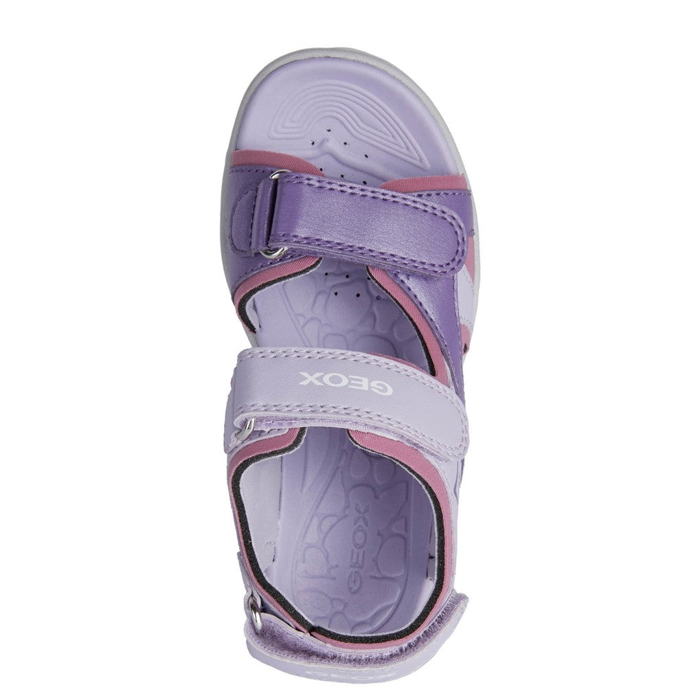 Girls' Geox Infant Vaniett Touch Fastening Sandals