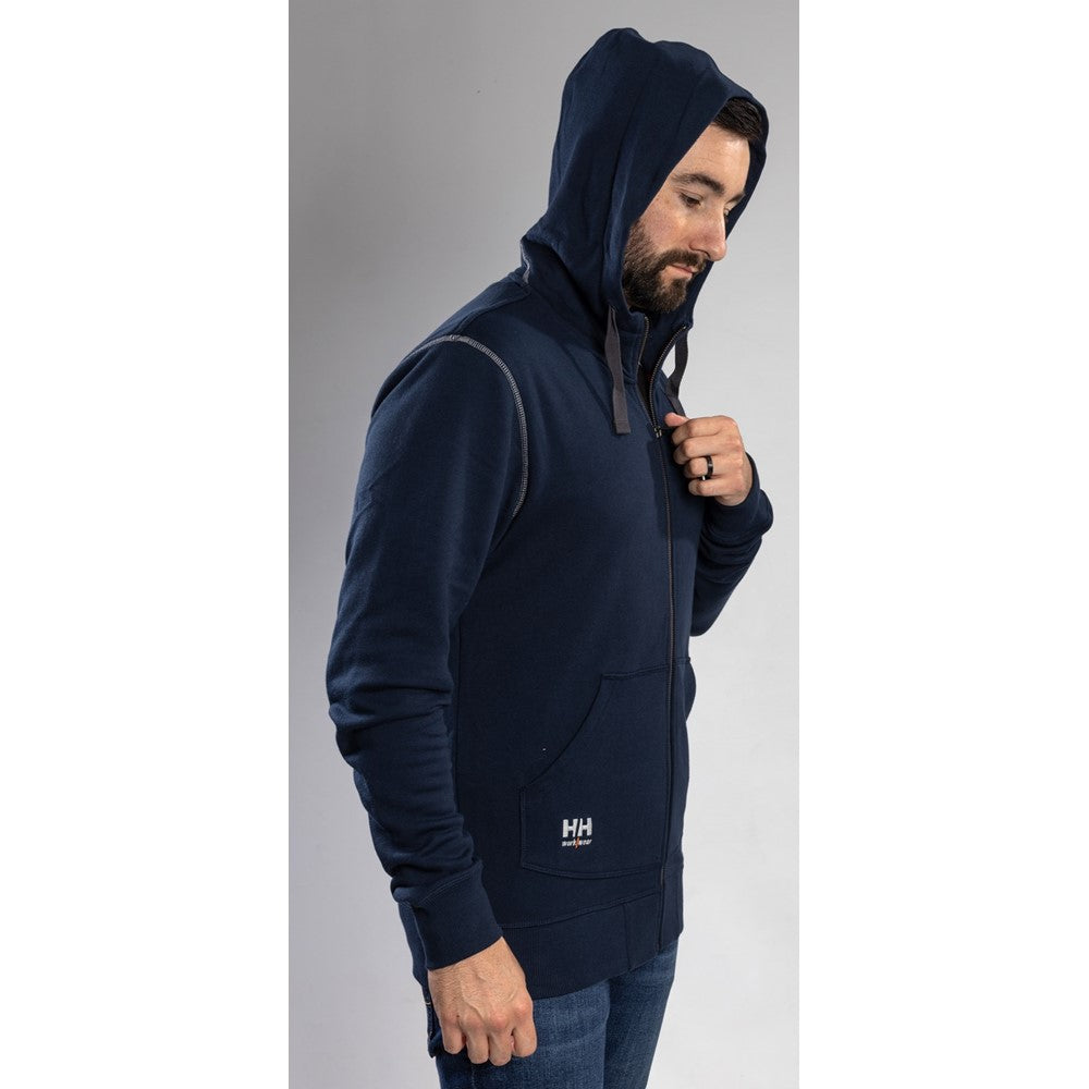 Men's Helly Hansen Workwear Oxford Zip Hoodie