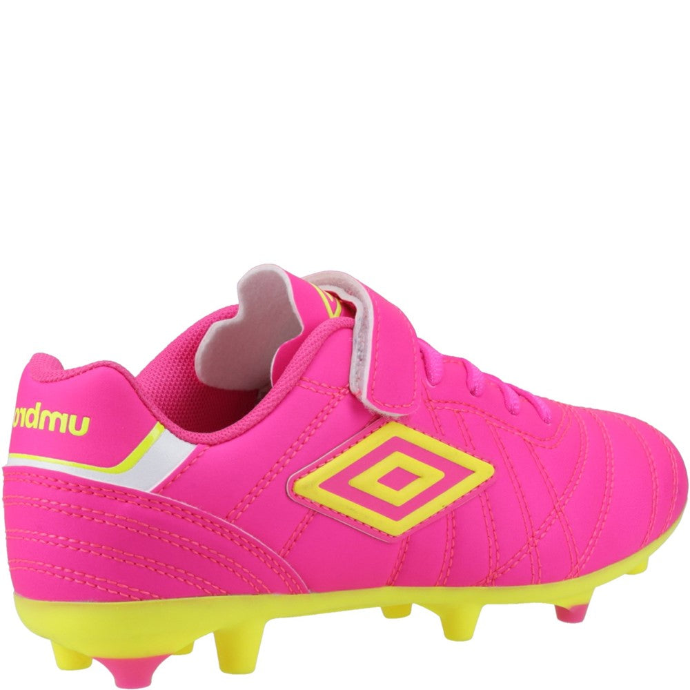 Kids' Umbro Speciali Liga Firm Ground Jnr Football Boot