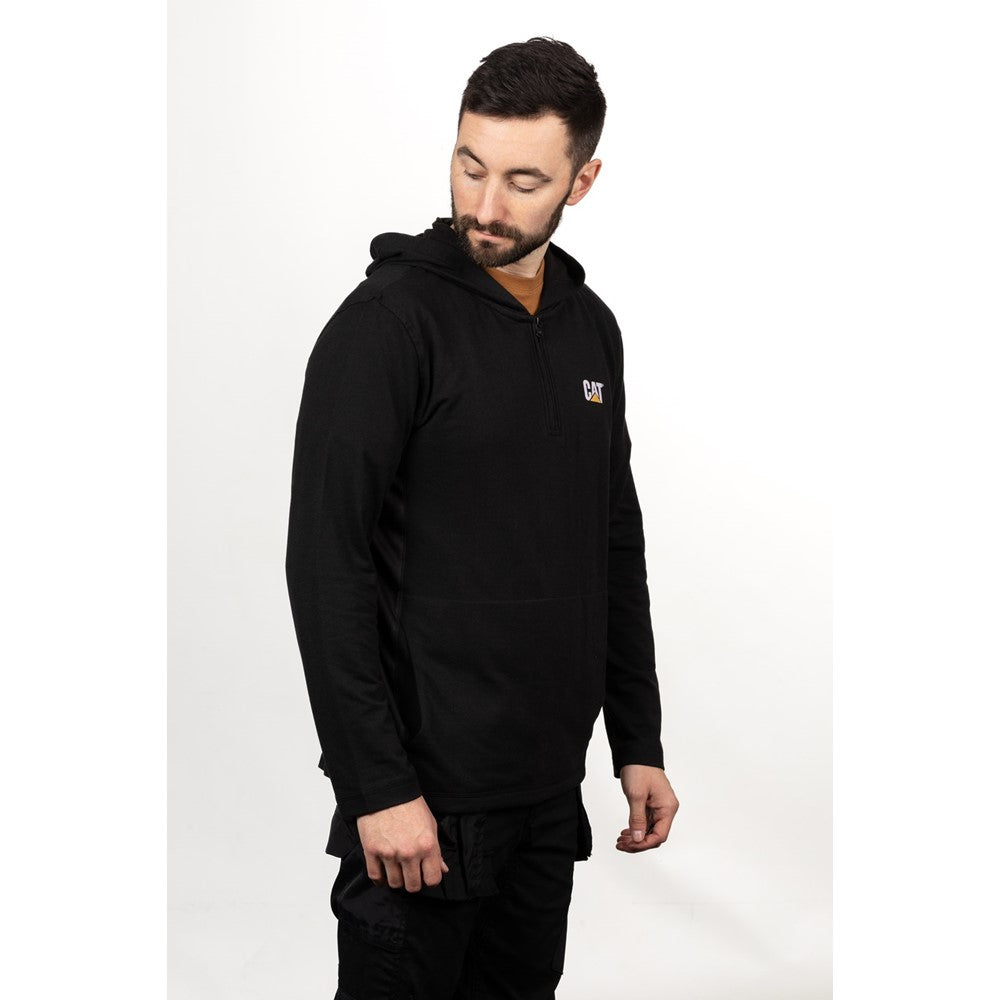 Men's Caterpillar Coolmax Quarter Zip Hoodie