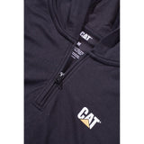 Men's Caterpillar Coolmax Quarter Zip Hoodie