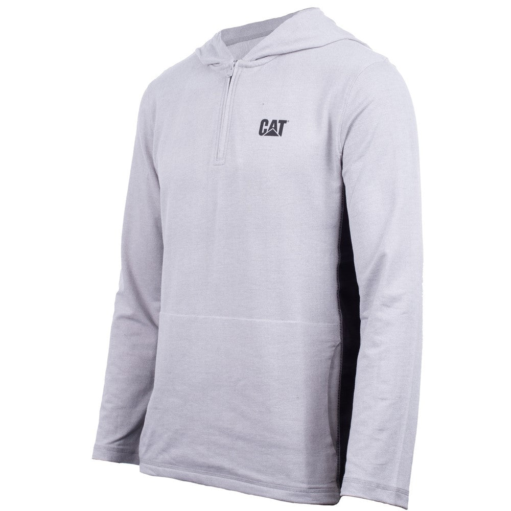 Men's Caterpillar Coolmax Quarter Zip Hoodie