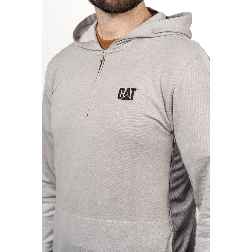Men's Caterpillar Coolmax Quarter Zip Hoodie