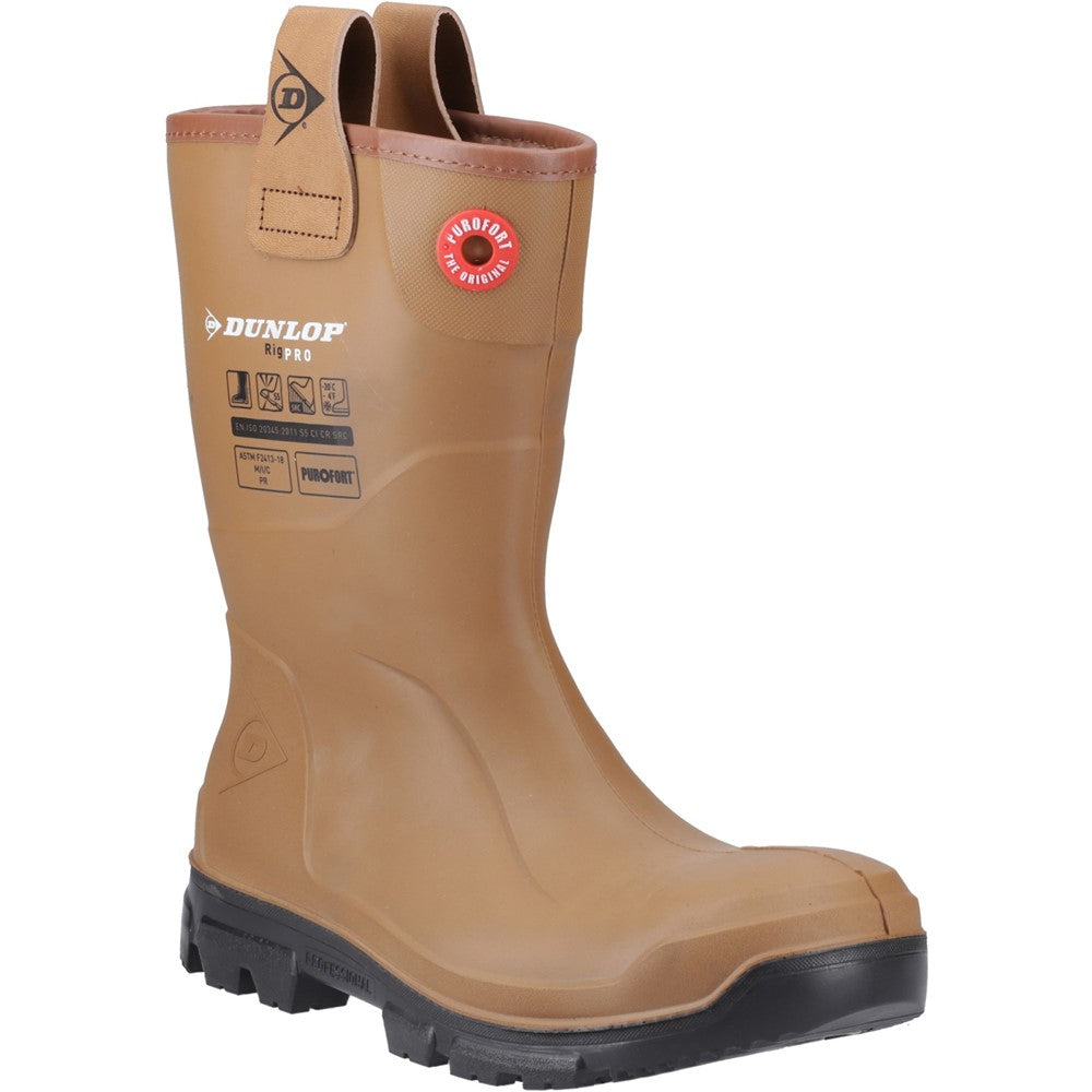 Unisex Dunlop Purofort RigPRO Full Safety Wellington