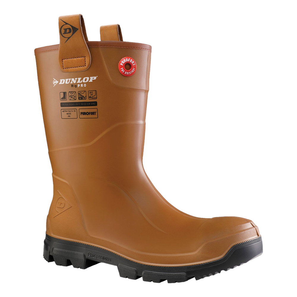 Unisex Dunlop Purofort RigPRO Full Safety Wellington