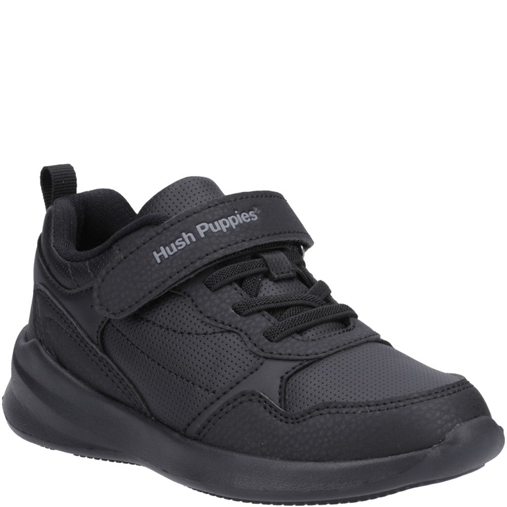 Kids' Hush Puppies Marling Bungee Lace Junior Shoe