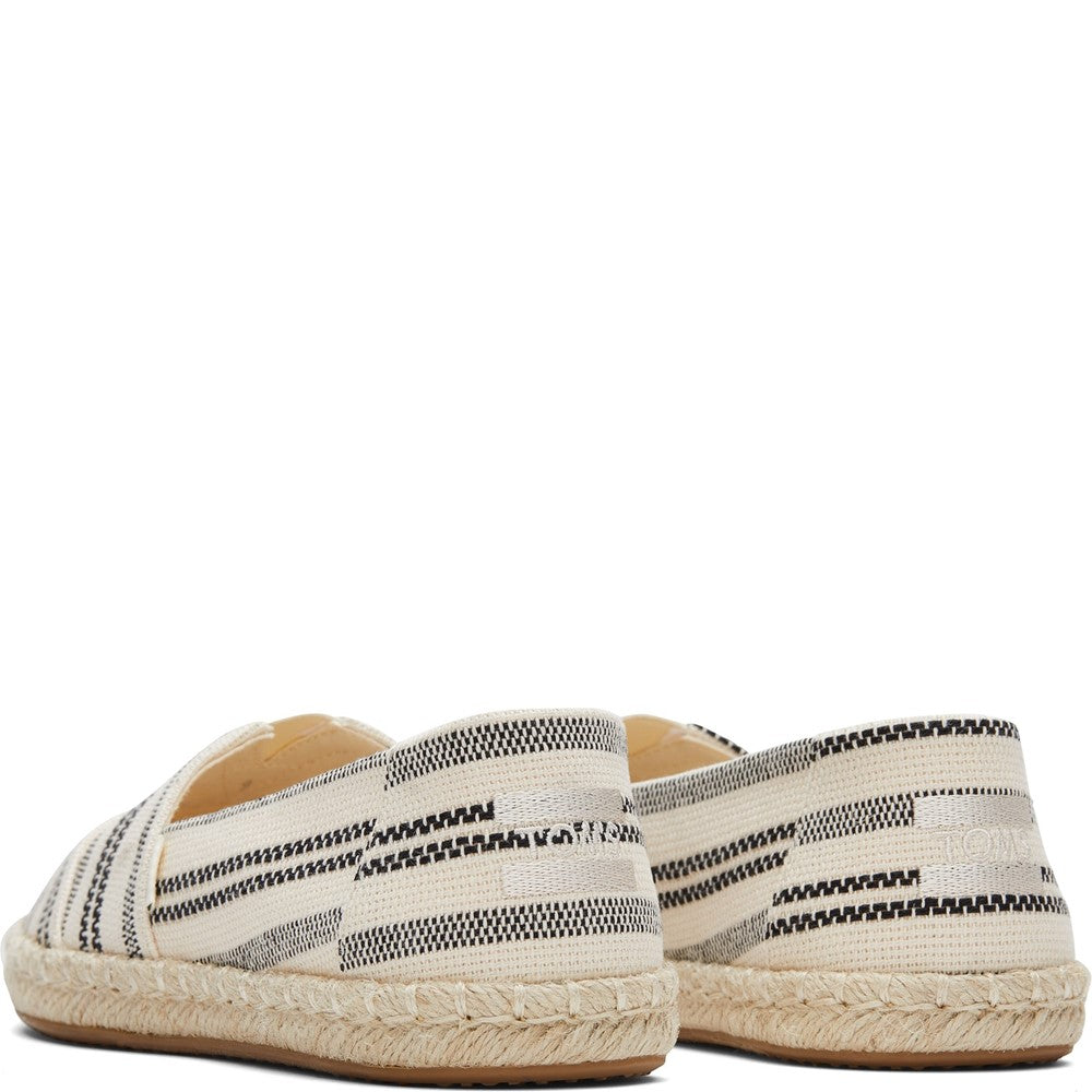 Women's TOMS Alpargata Stripe Rope Shoes
