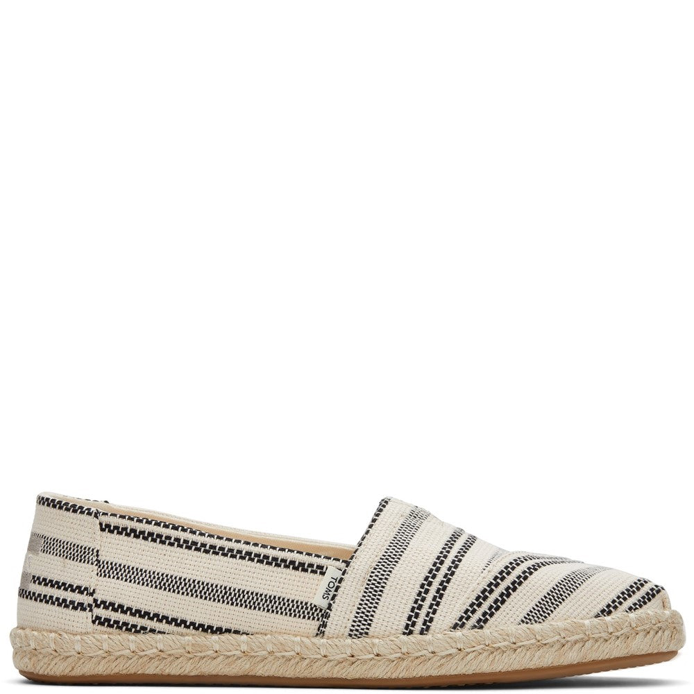 Women's TOMS Alpargata Stripe Rope Shoes