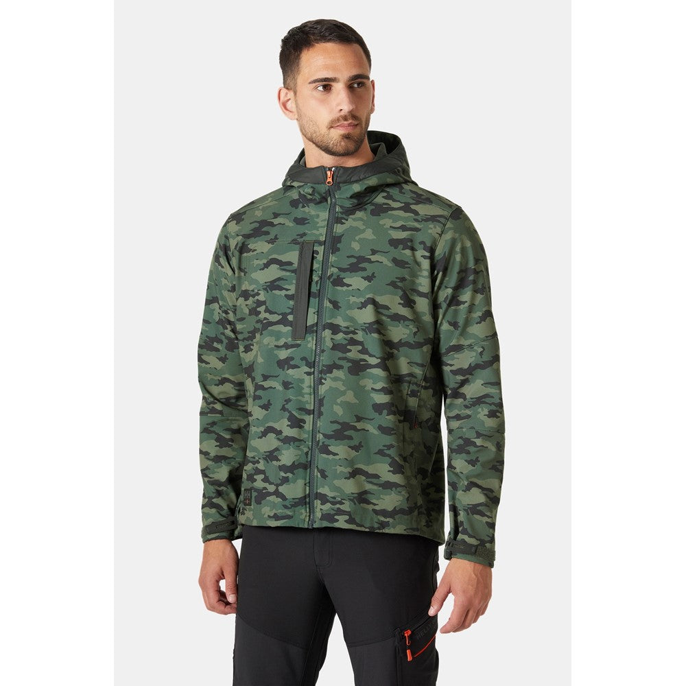 Men's Helly Hansen Workwear Kensington Hooded Softshell Jacket