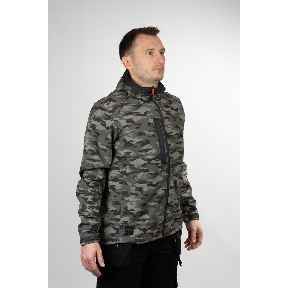 Men's Helly Hansen Workwear Kensington Hooded Softshell Jacket