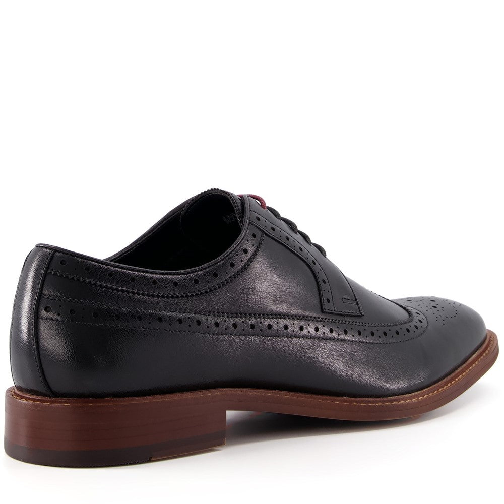 Men's Dune Superior Leather Wingtip Brogue Shoes