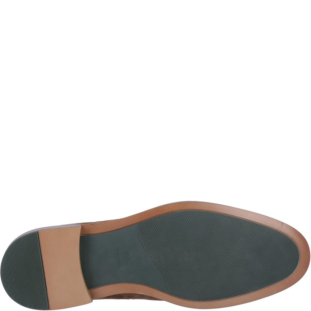 Men's Dune Superior Leather Wingtip Brogue Shoes