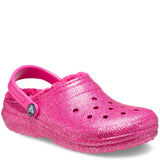 Kids' Crocs Toddlers' Classic Glitter Lined Clog