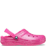 Kids' Crocs Toddlers' Classic Glitter Lined Clog