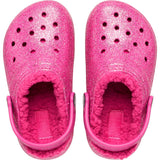 Kids' Crocs Toddlers' Classic Glitter Lined Clog