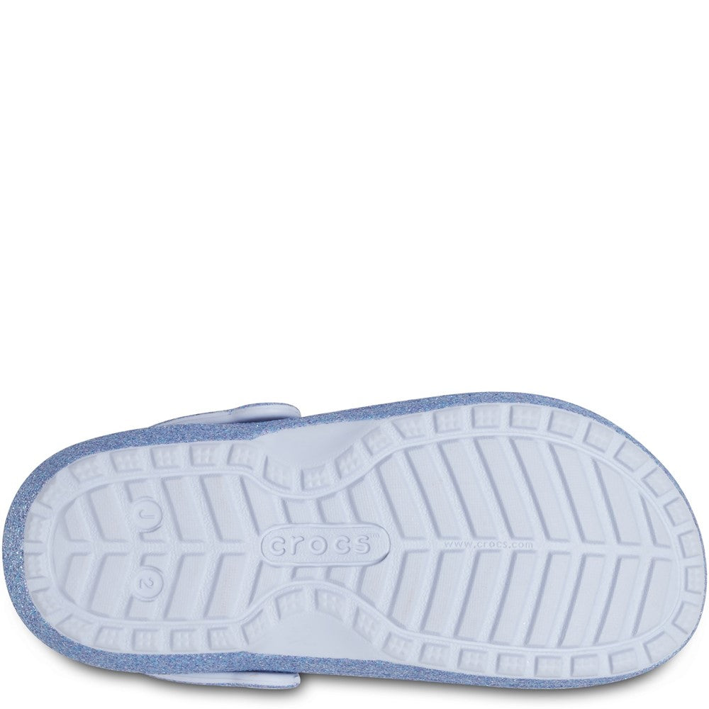 Kids' Crocs Classic Glitter Lined Clog