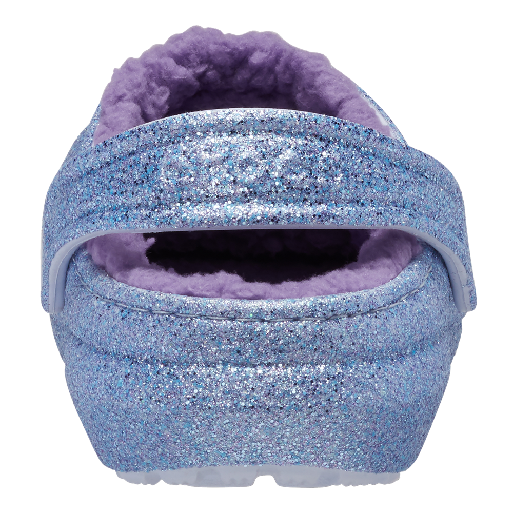 Kids' Crocs Classic Glitter Lined Clog