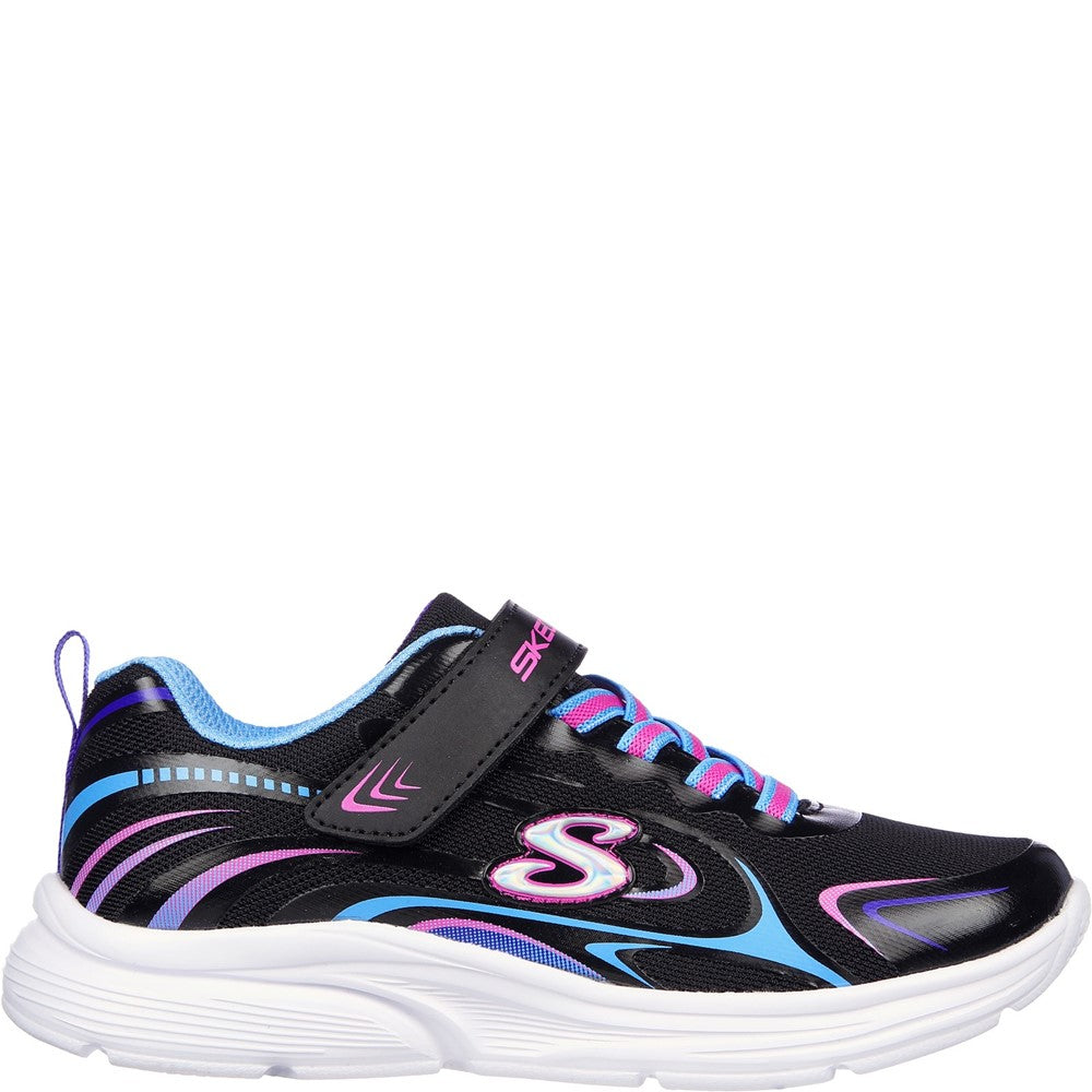 Girls' Skechers Wavy Lites Eureka Shine Trainers