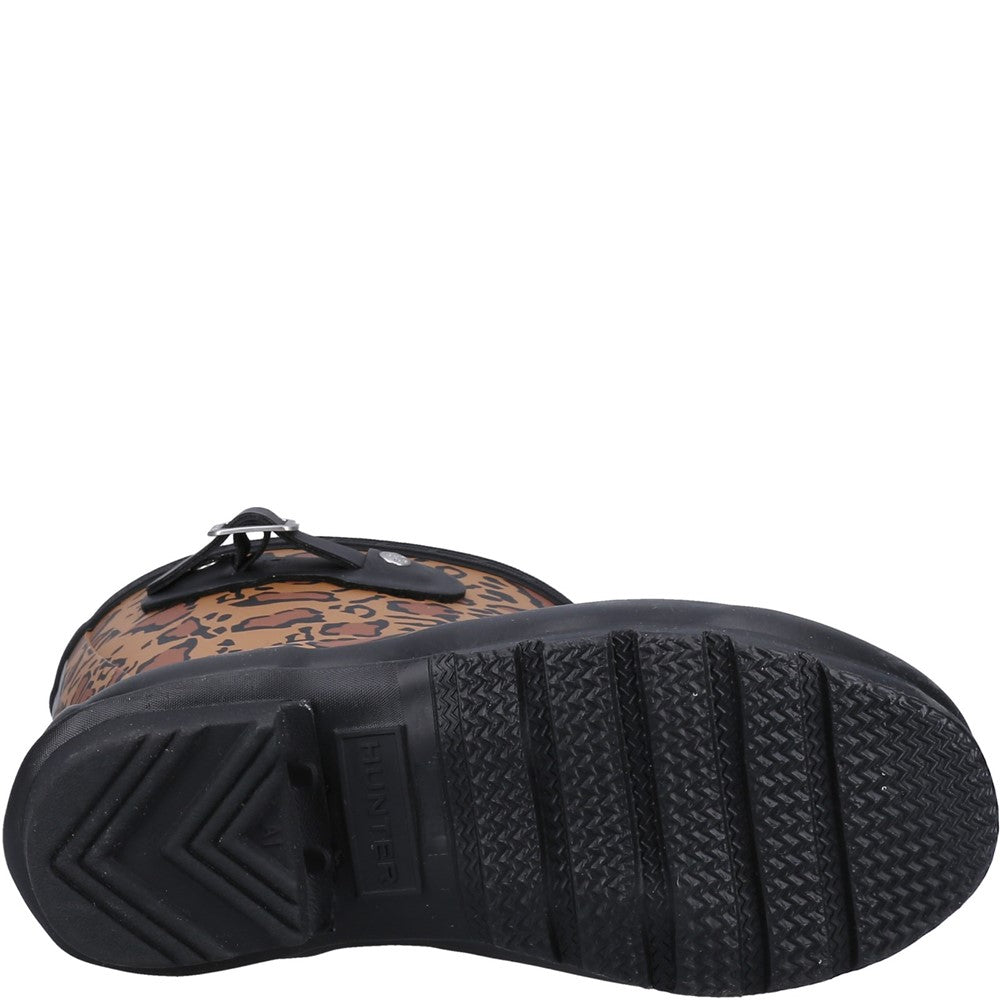 Women's Hunter Original Short Leopard Print Boot