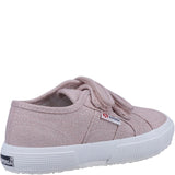 Kids' Superga 2750 Straps Glitter Canvas Trainer