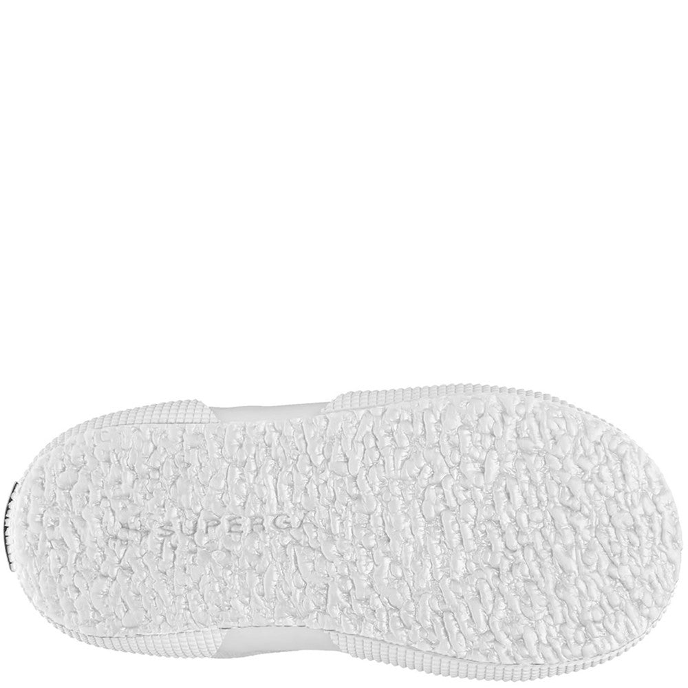 Kids' Superga 2750 Straps Glitter Canvas Trainer