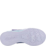 Girls' Skechers Flutter Heart Lights Bring Sparkle Trainers