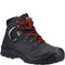 black red