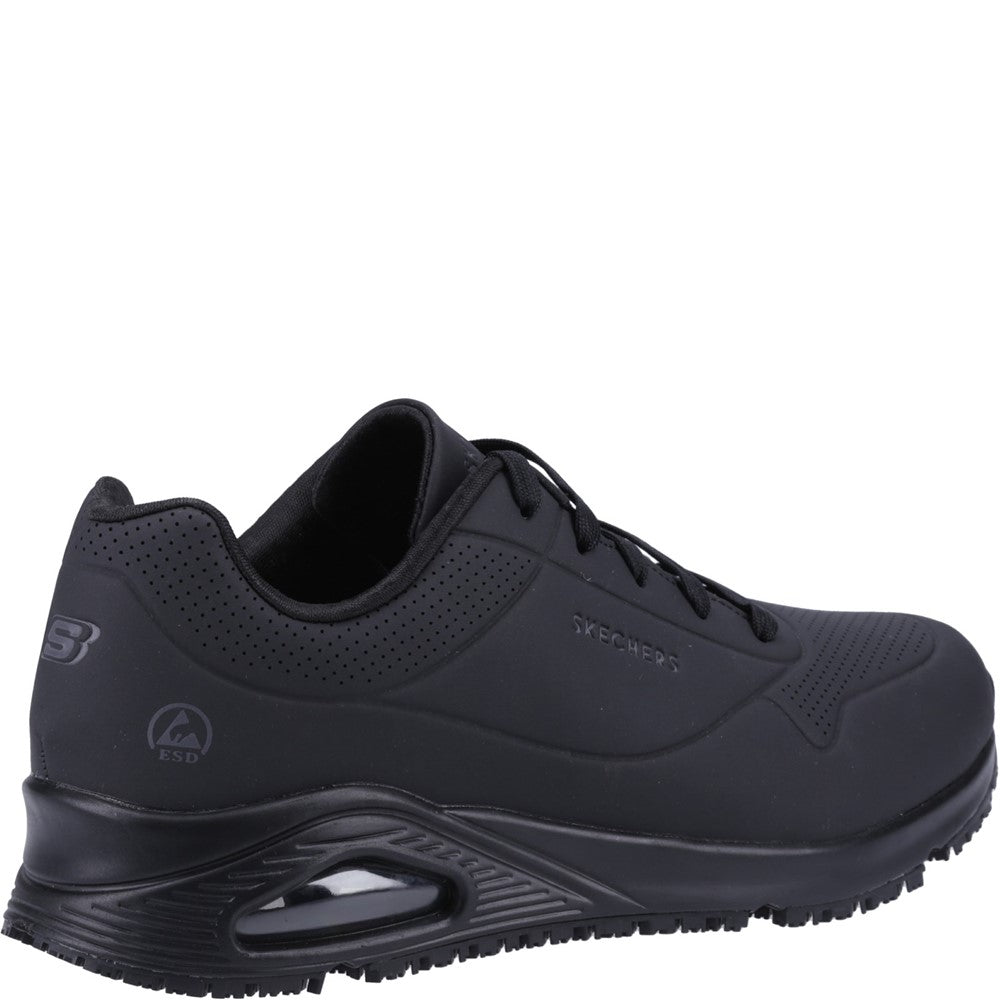 Men's Skechers Workwear Work Relaxed Fit: Uno SR - Sutal Work Shoe